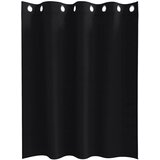  Zavjese za blackout s prstenovima 2 pcs Crna 140 x 140 cm | shoptok.hr