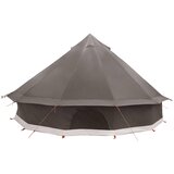 Tipi šator Smeđa siva 500 x 500 x 300 cm Poliester i čelik | shoptok.hr