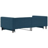  Dnevni krevet na razvlačenje plavi 100 x 200 cm baršunasti | Eponuda.com