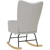 vidaXL Stolica za ljuljanje oblak siva tkanina | shoptok.hr