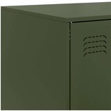  Visoka komoda maslinastozeleni 67 x 39 x 95 cm čelična | shoptok.hr