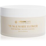 Arganicare Body Butter Musk & White Flower maslo za telo z arganovim oljem 250 ml | Shoptok.si
