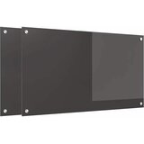  Kuhinjski zid 2 pcs Tamno siva 90 x 50 cm | shoptok.hr