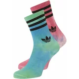 Adidas Čarape 'Batik ' nebesko plava / svijetlozelena / magenta / crna