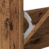  Ormar za cipele Stari drvo 80x21x125 5 cm Konstrukcija od drva | shoptok.hr