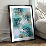  Zidni plakat s extra efektom - cvjetna simfonija | shoptok.hr