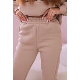 Kesi Cotton set with dark beige print | Shoptok.si