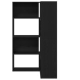 Ormarić 2 pcs Crni hrast 85 x 85 x 140 cm Konstruirano drvo | shoptok.hr