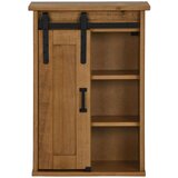 vidaXL Viseći ormarić HALDEN s kliznim vratima 49x22,5x70 cm bor | shoptok.hr