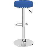 vidaXL Barski stolčki 2 kosa modro blago | Shoptok.si