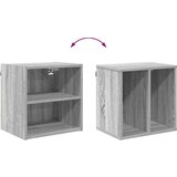 vidaXL Viseča omarica s polico Riga Siva Sonoma 40 x 29,5 x 40 cm | Shoptok.si