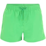 Guess Kratke kopalne hlače svetlo zelena