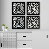 Wallity set ogledala SYH1168116865, crni | ePonuda.com