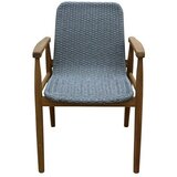 SUNFUN Vrtna stolica Dan (Natur, siva, D x Š x V: 62 x 59 x 87 cm) | shoptok.hr