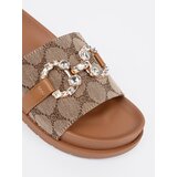 SEASTAR Brown flip-flops with decoration | shoptok.hr