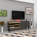 Hanah home Veronica OakAnthracite TV Stand | ePonuda.com
