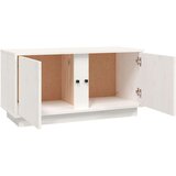 TV omarica bela 80x35x40,5 cm trdna borovina, (20731974) | Shoptok.si