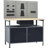  Delovna miza s tremi stenskimi paneli, (20751418) | Shoptok.si