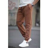 Madmext Men's Brown Pocket Detailed Basic Sweatpants 6523 Cene
