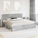  Uzglavlje Betonska siva Konstruirano drvo | shoptok.hr
