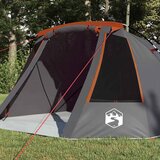  Tunelska šator za 3 osobe Siva i narančasta 328 x 228 x 115 cm | Eponuda.com