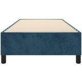  Okvir za krevet s oprugom tamnoplavi 90x200 cm baršunasti | Eponuda.com