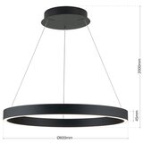  orion- led prigušiva viseći luster na sajli kolk LED/60W/230V 2700/3000/4000K prečnik 60 cm crna | Eponuda.com