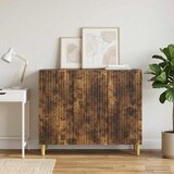  Kreveta Dimljeni hrast 89 x 34,5 x 80 cm Konstruirano drvo Slike