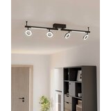 Eglo stropni reflektor Cardillio 2 900516, 4x LED 3,2 W, duljina 98,5 cm, crna Cijene