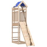 vidaXL Zunanje igralo trdna borovina | Shoptok.si