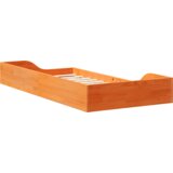  Krevet s daskama Voštano smeđa 75 x 190 cm Čvrsta borova drva | shoptok.hr