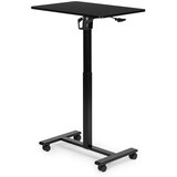  Mobilni stol 70x48 cm, stol za prijenosno računalo, podesiva visina 71,5-112 cm, crni, ModernHome Slike