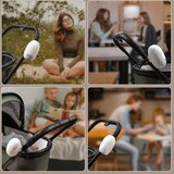 Zopa vibracijski uređaj za kolica Eggy - White | shoptok.hr