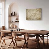  Slika - Botanical Motif with Leaves and Vines in Sand Colors 30x20 Standard | shoptok.hr