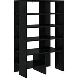  Ormar za cipele s policom 2 pcs Crni hrast Konstruirano drvo | shoptok.hr