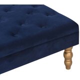  Tabure modri 60 x 60 x 36 cm baršunasti | shoptok.hr