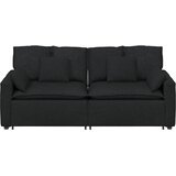  Modularna sofa s jastucima crna | Eponuda.com
