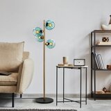 Opviq benek - plava i zlatna podna lampa | Eponuda.com