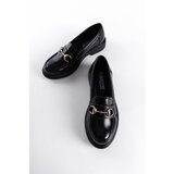 Capone Outfitters Women's Loafer with Metal Buckle Cene