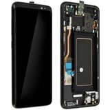 Samsung Zaslon Galaxy S8: originalni LCD zaslon na dotik [Servisni paket] - crn, (21733317) Cene