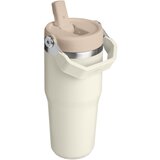 Stanley IceFlow™ Flip Straw 2.0 Tumbler termovka iz nerjavnega jekla Cream 410 ml | Shoptok.si