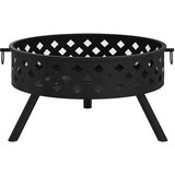 Posuda za vatru sa žaračem 58 cm XXL čelična | shoptok.hr