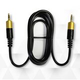 Stark Audio kabl 3.5mm na 3.5mm, Muški ulaz na muški ulaz, 1.5m, Crni Cene