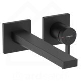 Hansgrohe Tecturis E ugradna slavina za lavabo 22,5cm EcoSmart+ mat crna 73051670 | ePonuda.com