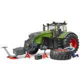 Bruder traktor fendt vario sa mehaničarem i alatom ( 040413 ) | ePonuda.com