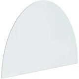 Staklena ploča za kamin polukružna 800 x 600 mm | shoptok.hr