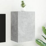 vidaXL Stenska TV omarica betonsko siva 40,5x30x60 cm inženirski les Cene