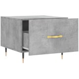  Stolići za kavu 2 kom Siva betona 50x50x40 cm konstruirano drvo | shoptok.hr