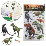 Magaza 3D Svijet dinosaura zidna naljepnica set s posterom | shoptok.hr