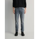 Reserved - Slim traperice isprana izgleda - light grey | shoptok.hr